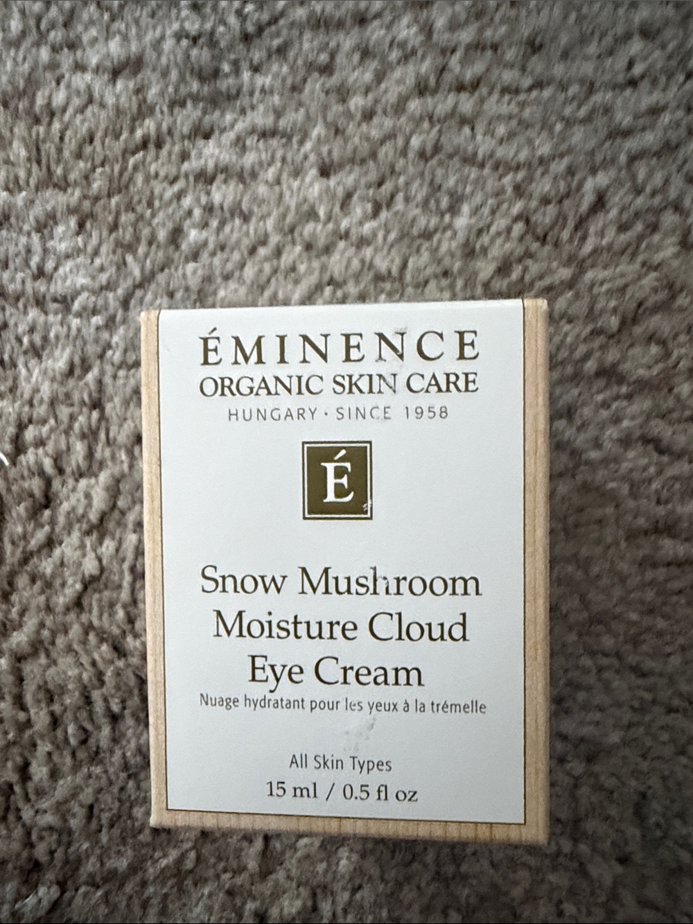 Éminence Snow Mushroom Moisture Cloud Eye Cream - White Packaging